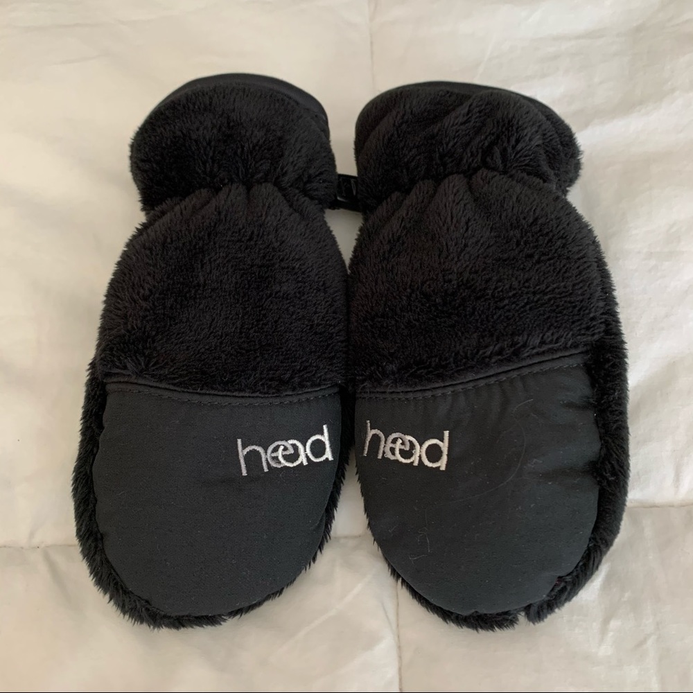 Head Kids ThermalFur Fleece Snow Mittens